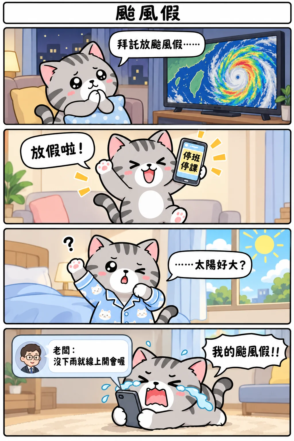 颱風假