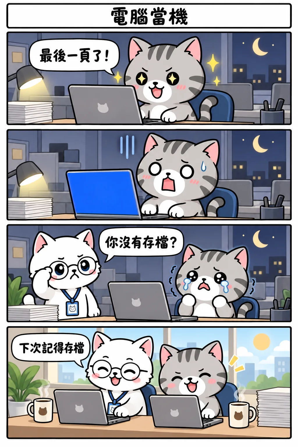 電腦當機