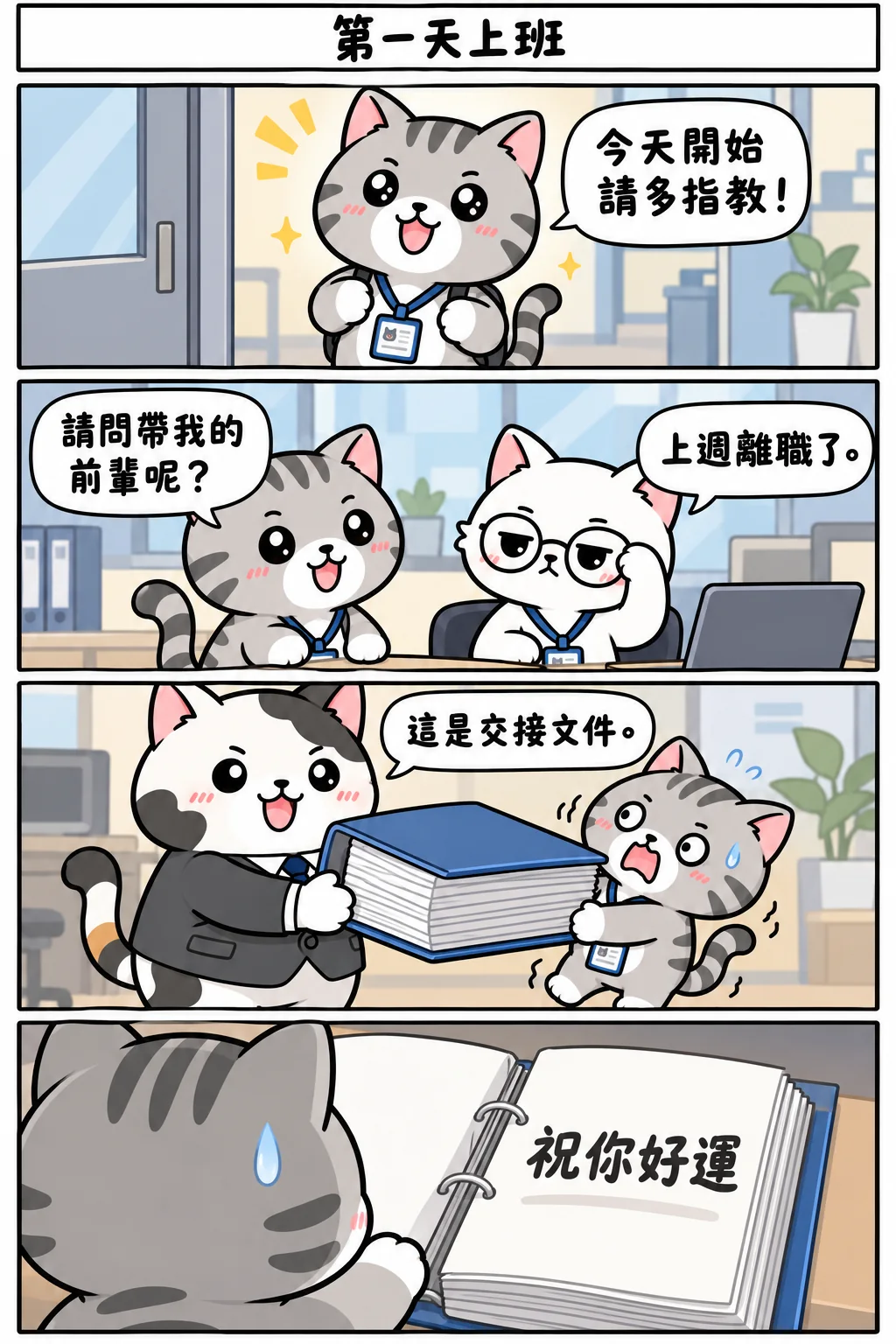 第一天上班