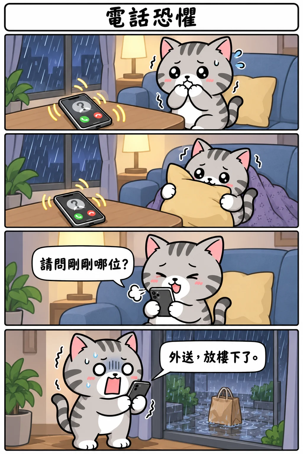 電話恐懼