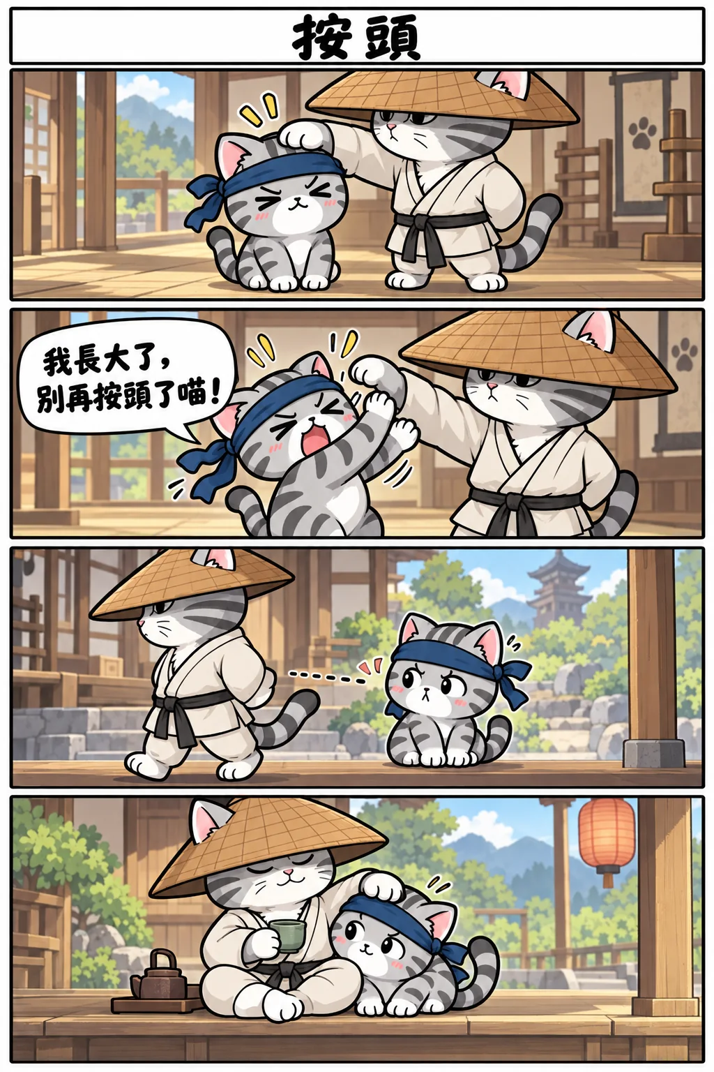 按頭