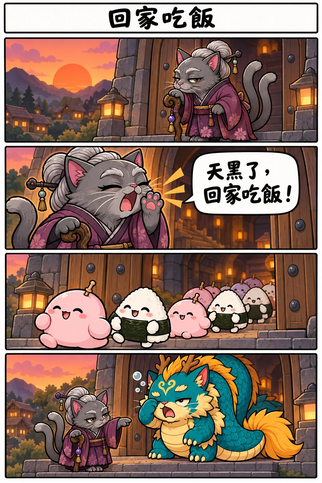 回家吃飯