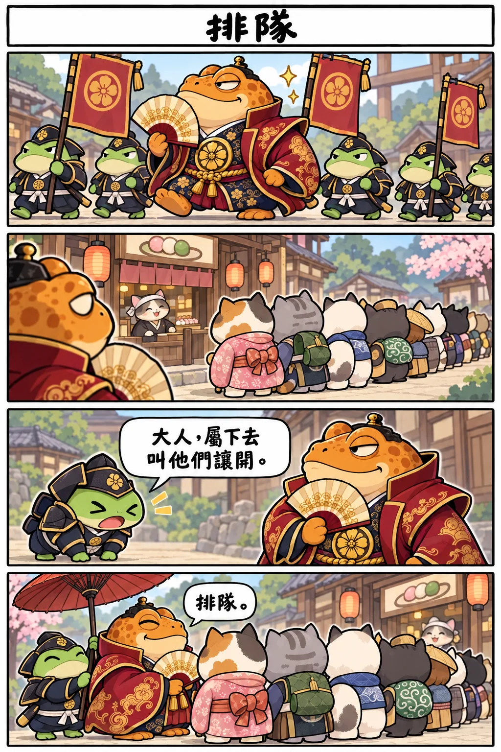 排隊