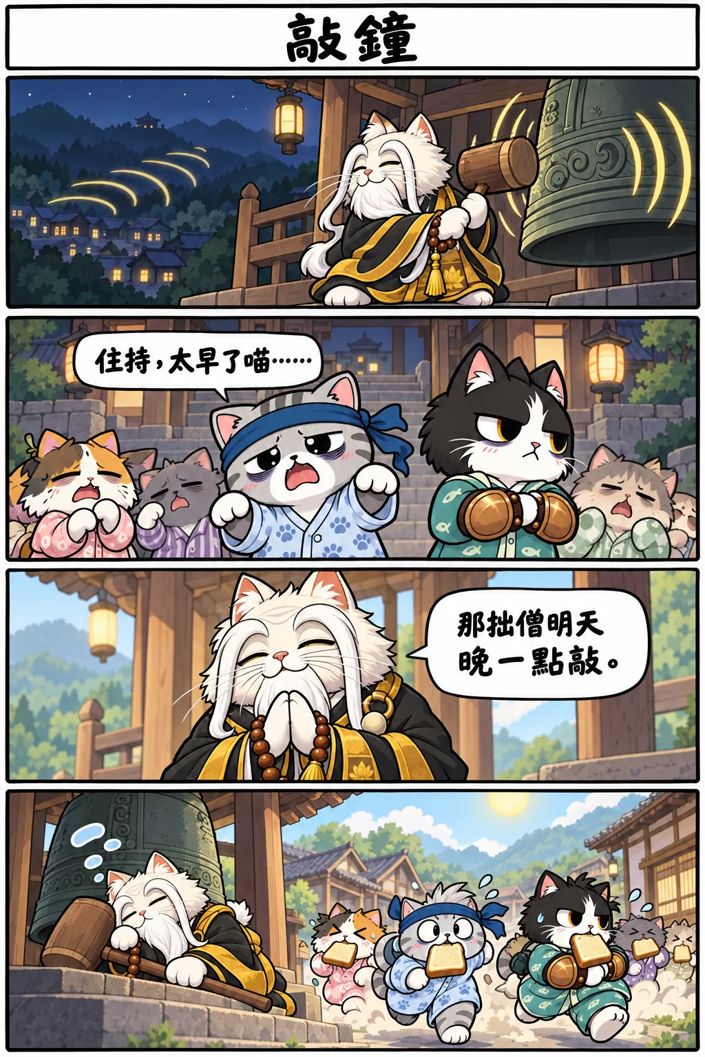 敲鐘
